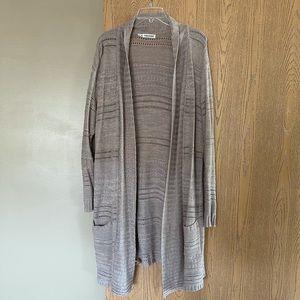 Beige Maurices Long Cardigan